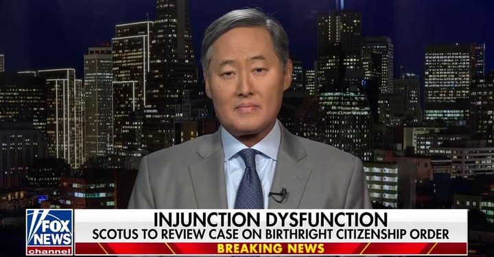 JOHN YOO: Supreme Court showdown exposes shaky case against birthright citizenship